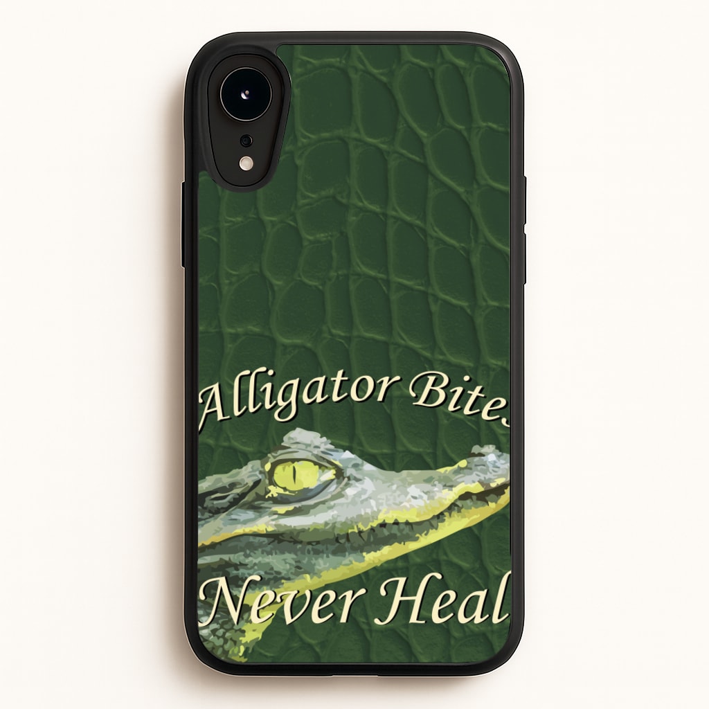 Alligator Bites Never Heal - Doechii Phone Case for iPhone XR