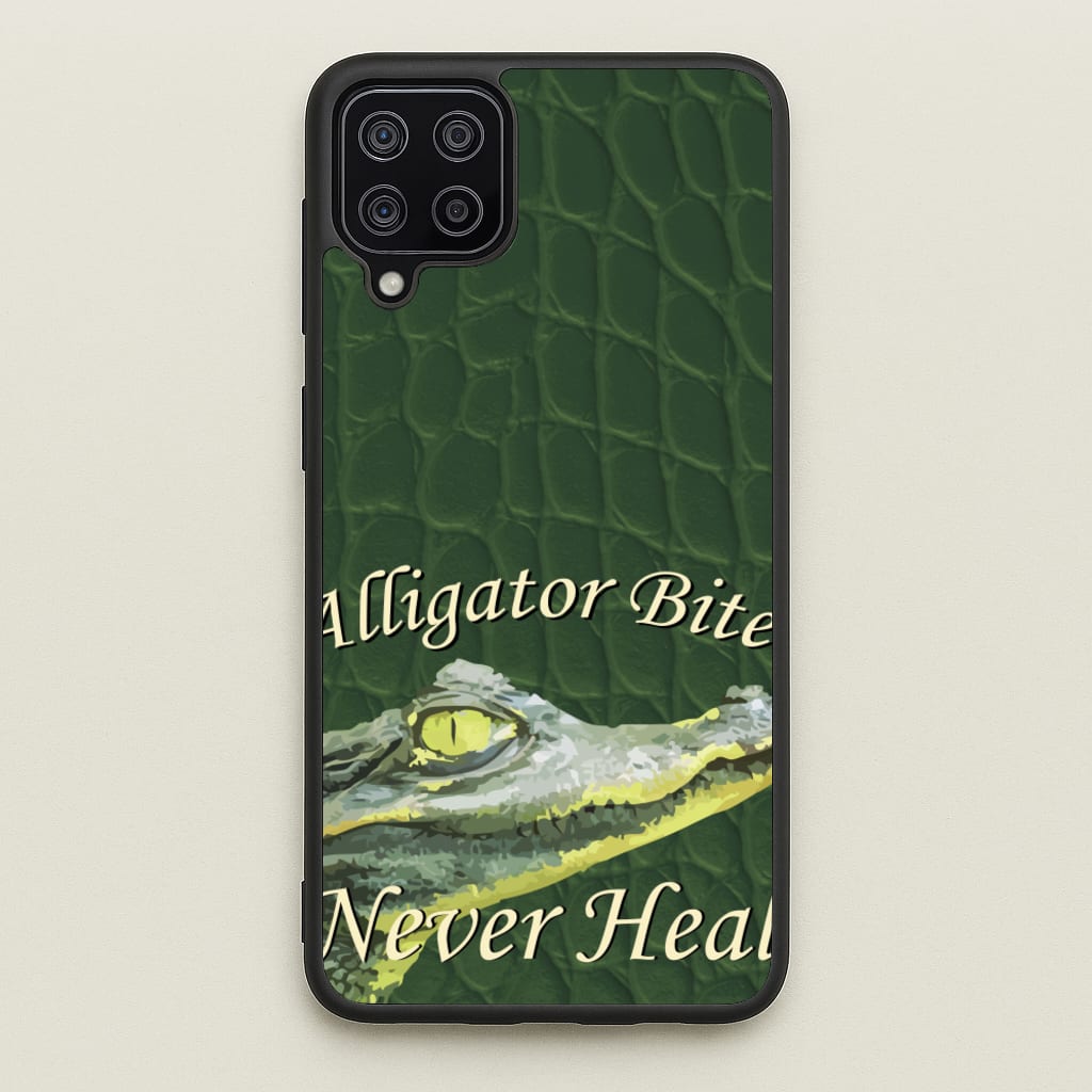 Alligator Bites Never Heal - Doechii Phone Case for Galaxy A12