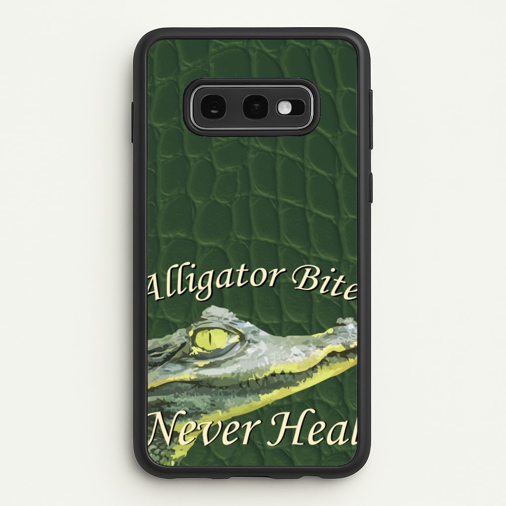 Alligator Bites Never Heal - Doechii Phone Case for Galaxy S10e