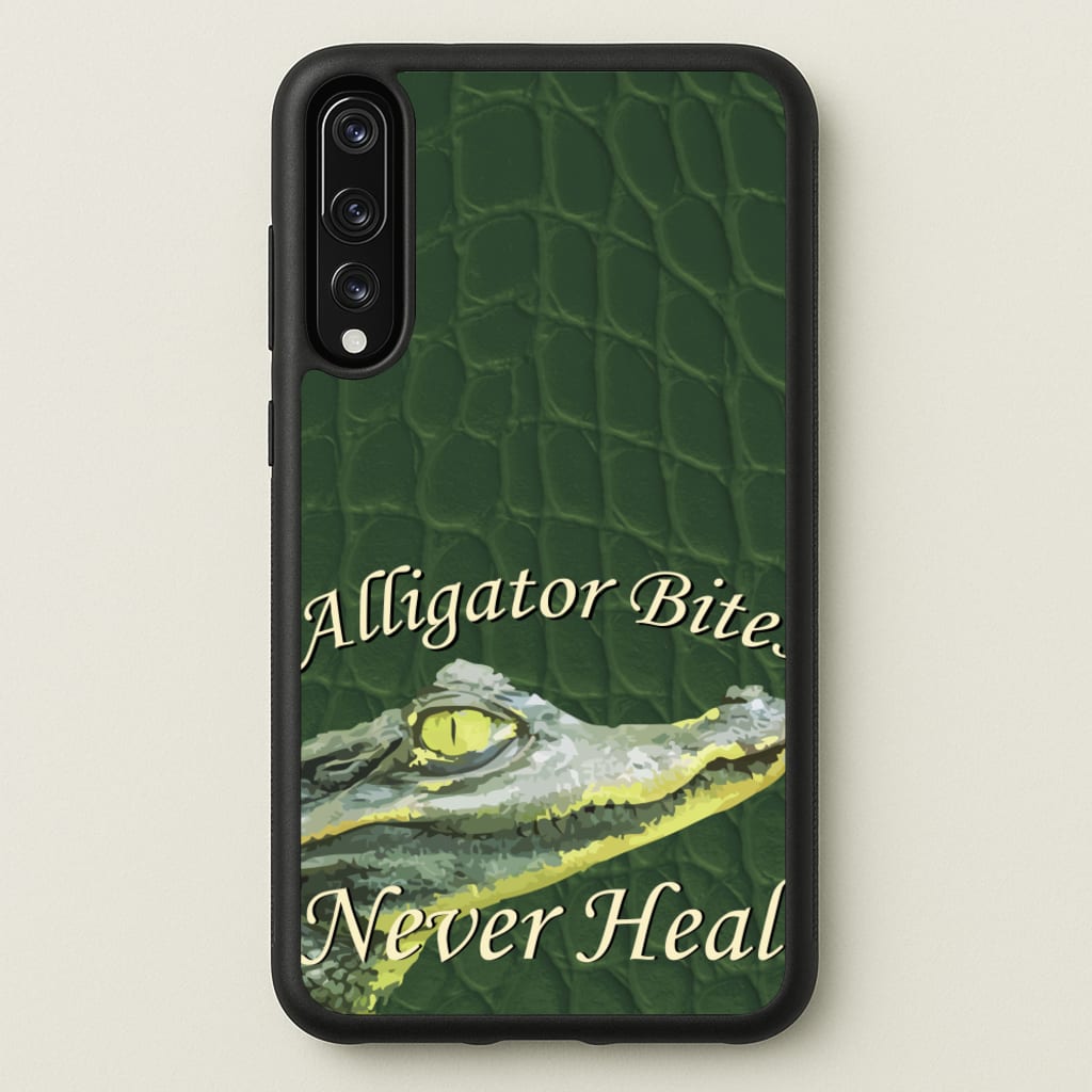 Alligator Bites Never Heal - Doechii Phone Case for Huawei P20 Pro