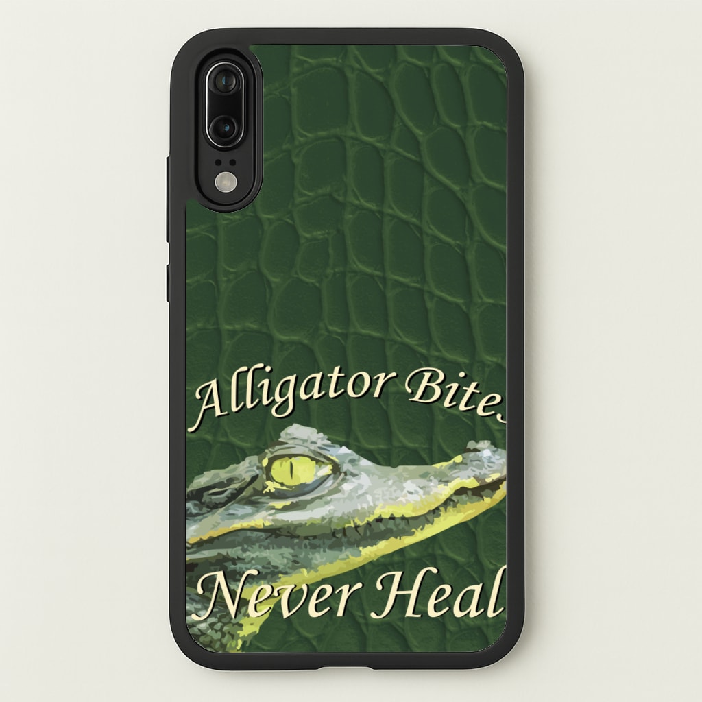 Alligator Bites Never Heal - Doechii Phone Case for Huawei P20