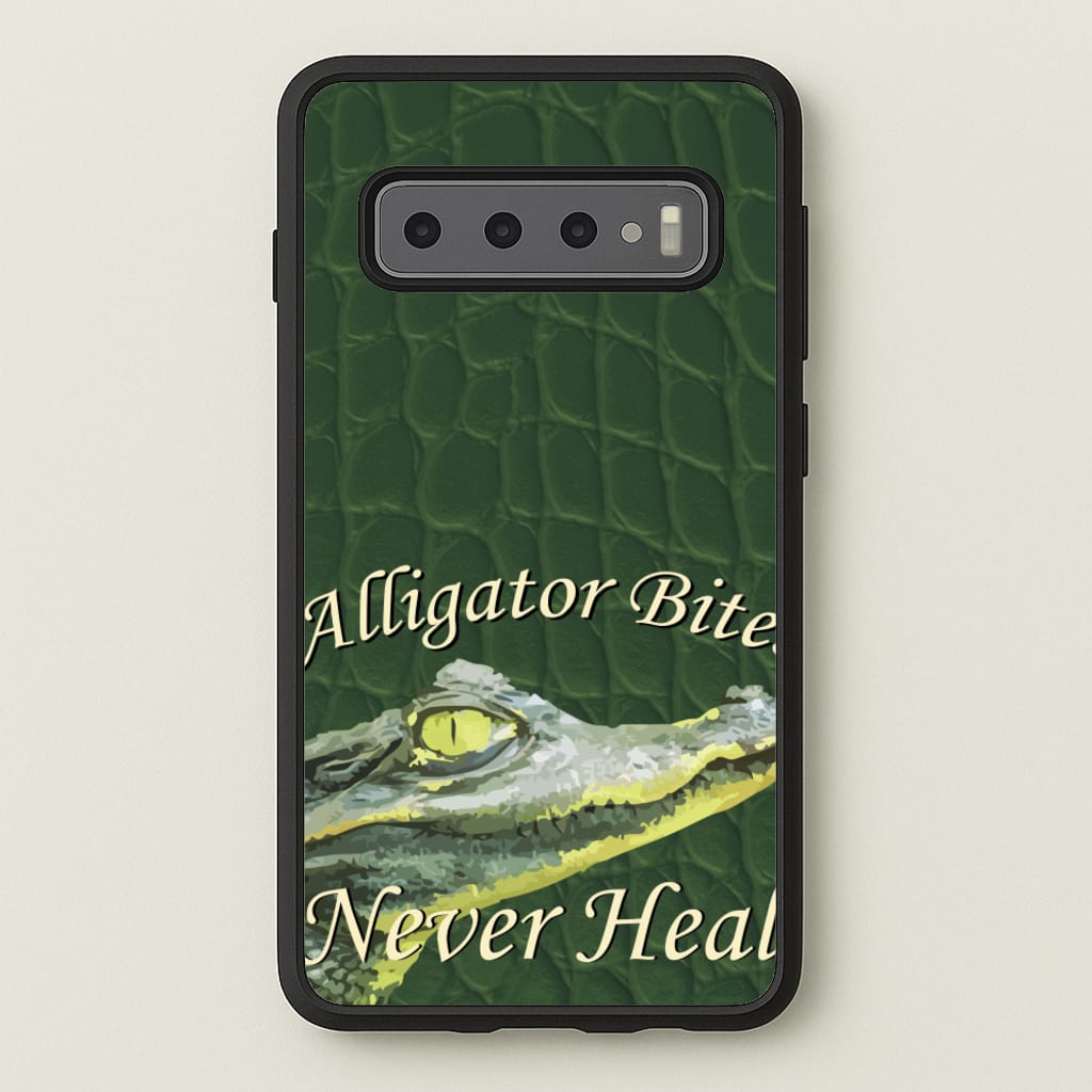 Alligator Bites Never Heal - Doechii Phone Case for Galaxy S10 Plus