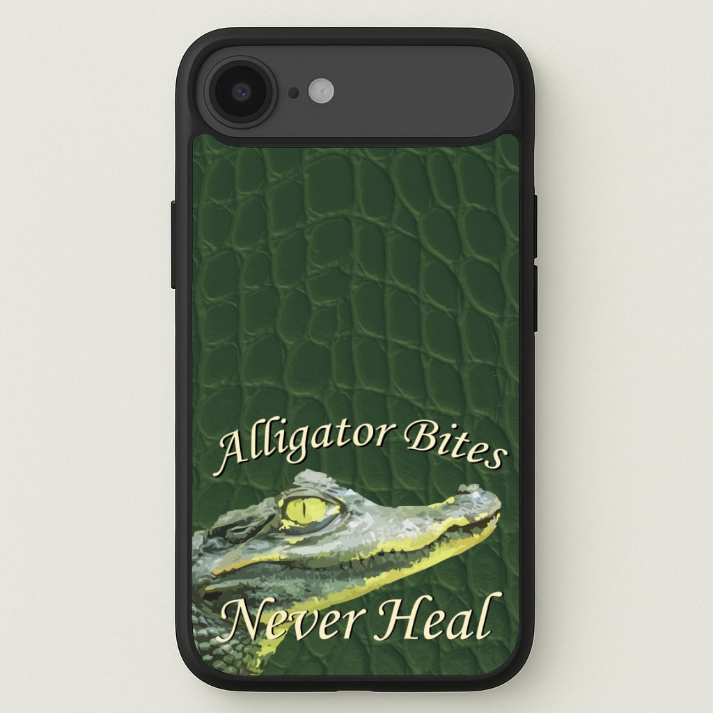 Alligator Bites Never Heal Phone Case for iPhone 17 Air