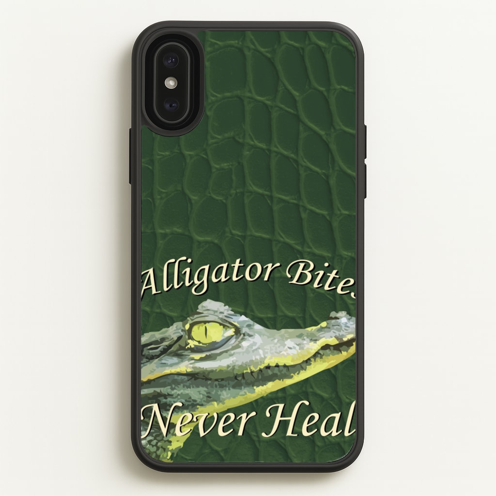 Alligator Bites Never Heal - Doechii Phone Case for iPhone XS Max