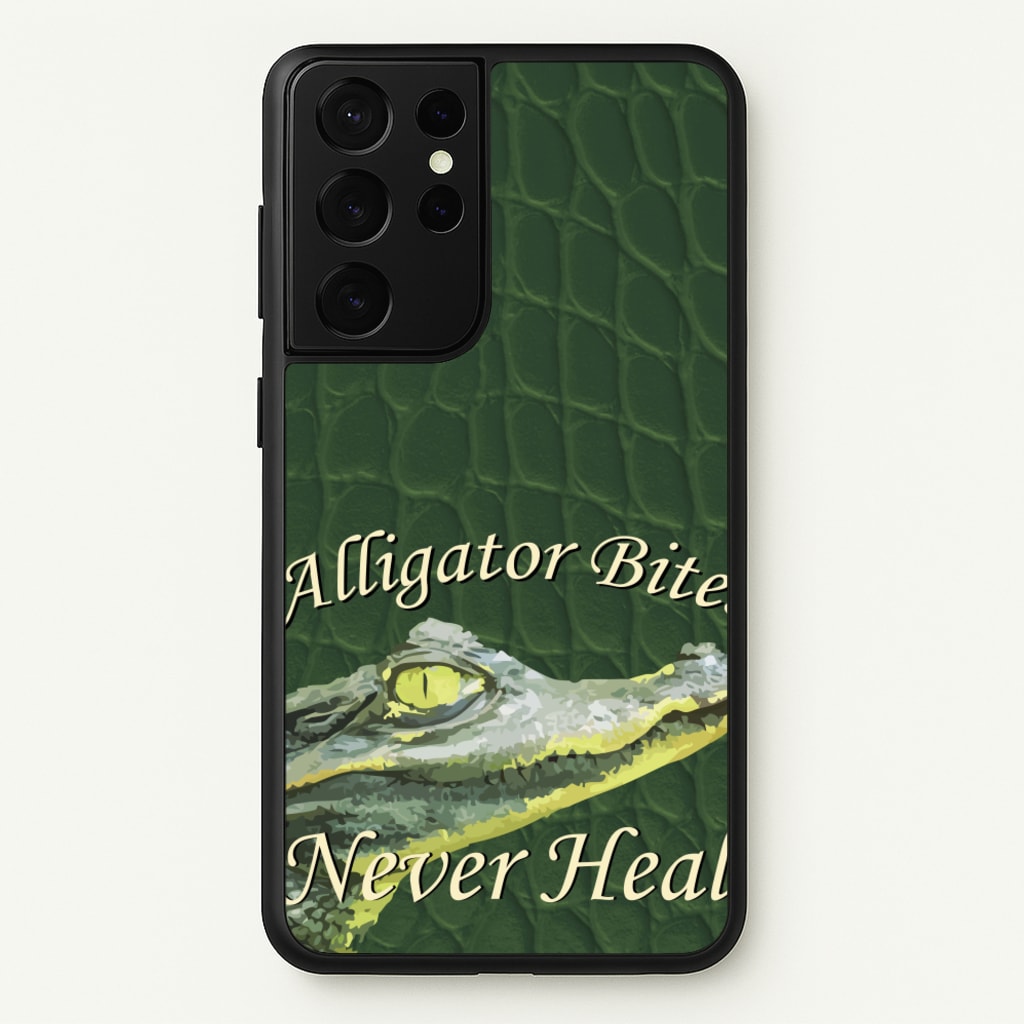 Alligator Bites Never Heal - Doechii Phone Case for Galaxy S21 Ultra