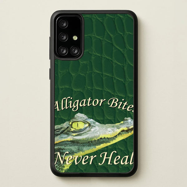 Alligator Bites Never Heal - Doechii Phone Case for Galaxy A71