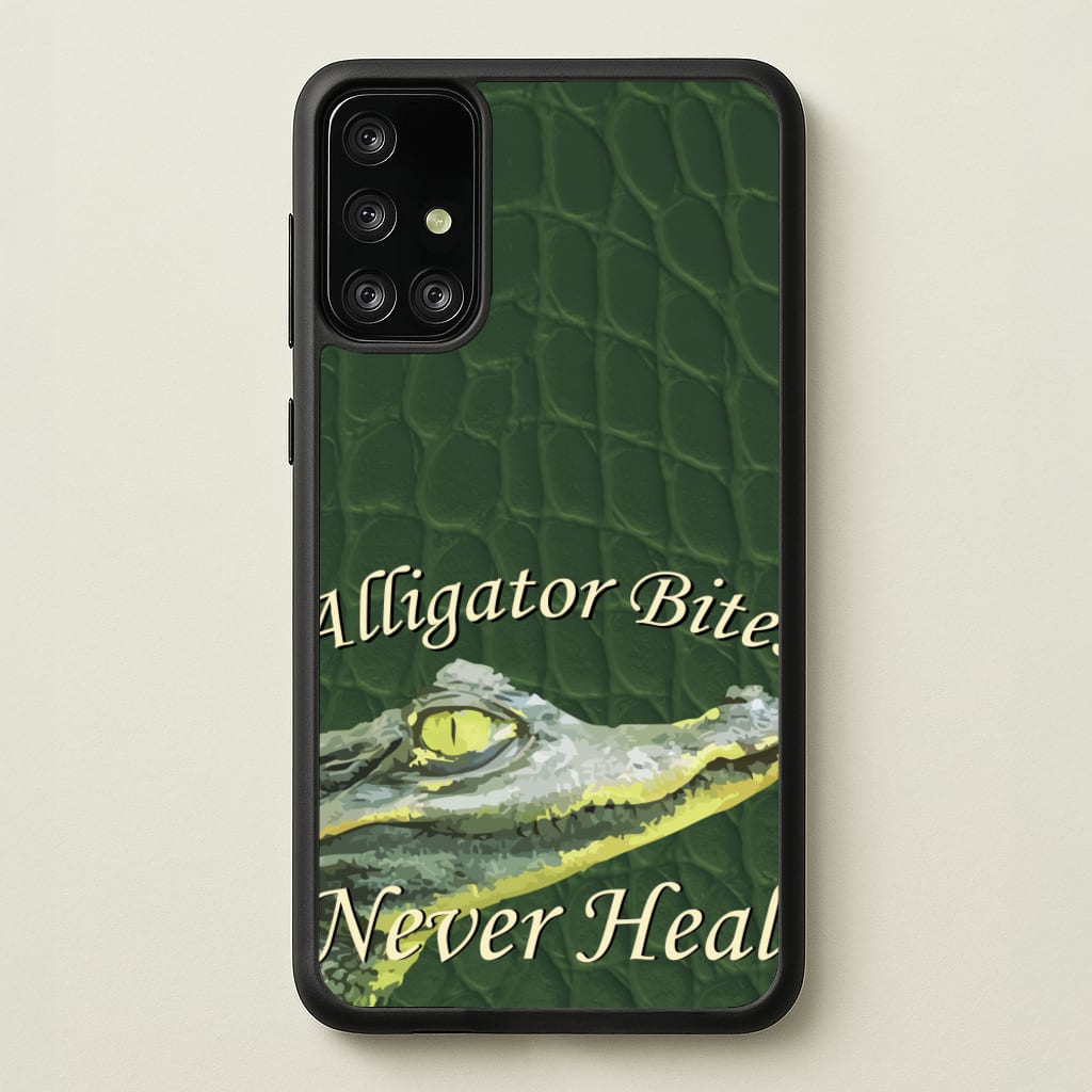 Alligator Bites Never Heal - Doechii Phone Case for Galaxy A71