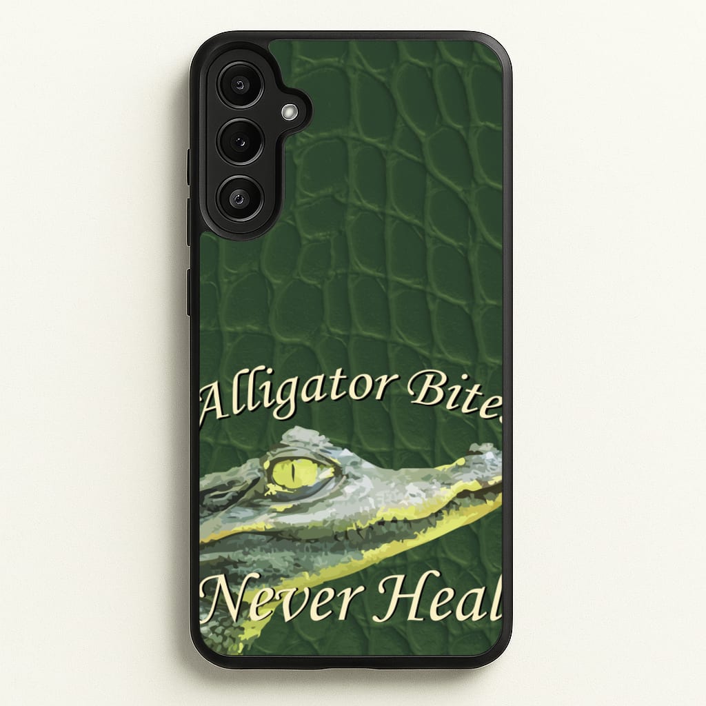 Alligator Bites Never Heal - Doechii Phone Case for Galaxy A36