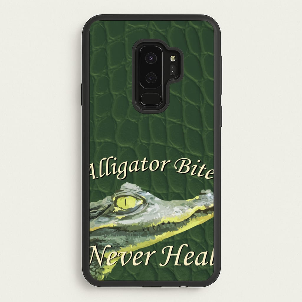 Alligator Bites Never Heal - Doechii Phone Case for Galaxy S9 Plus