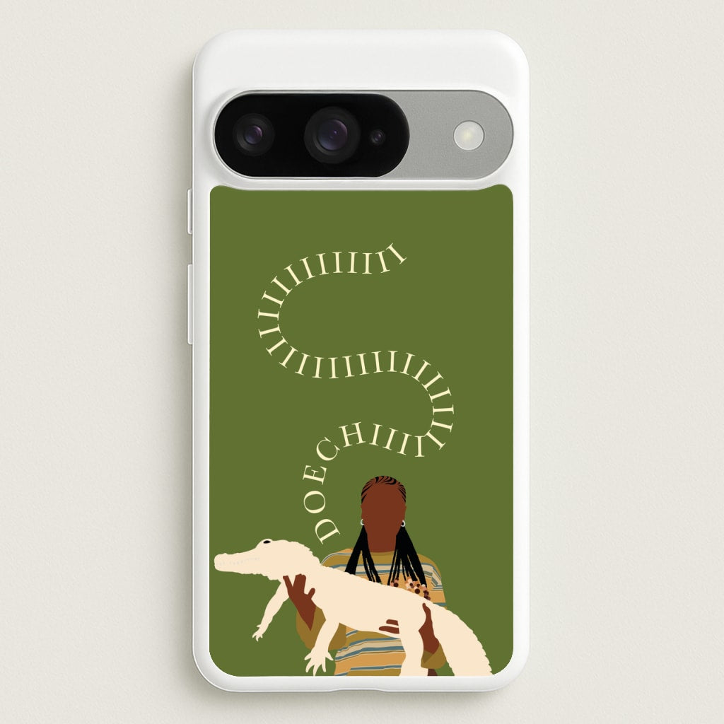 Rapper Holding Alligator Phone Case for Google Pixel 10 / 10 Pro