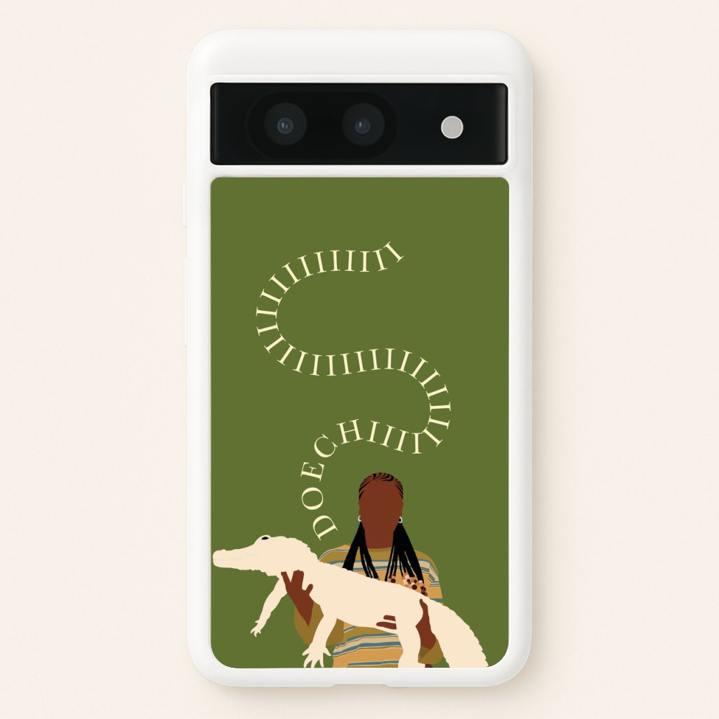 Rapper Holding Alligator - Doechii Phone Case for Google Pixel 8a