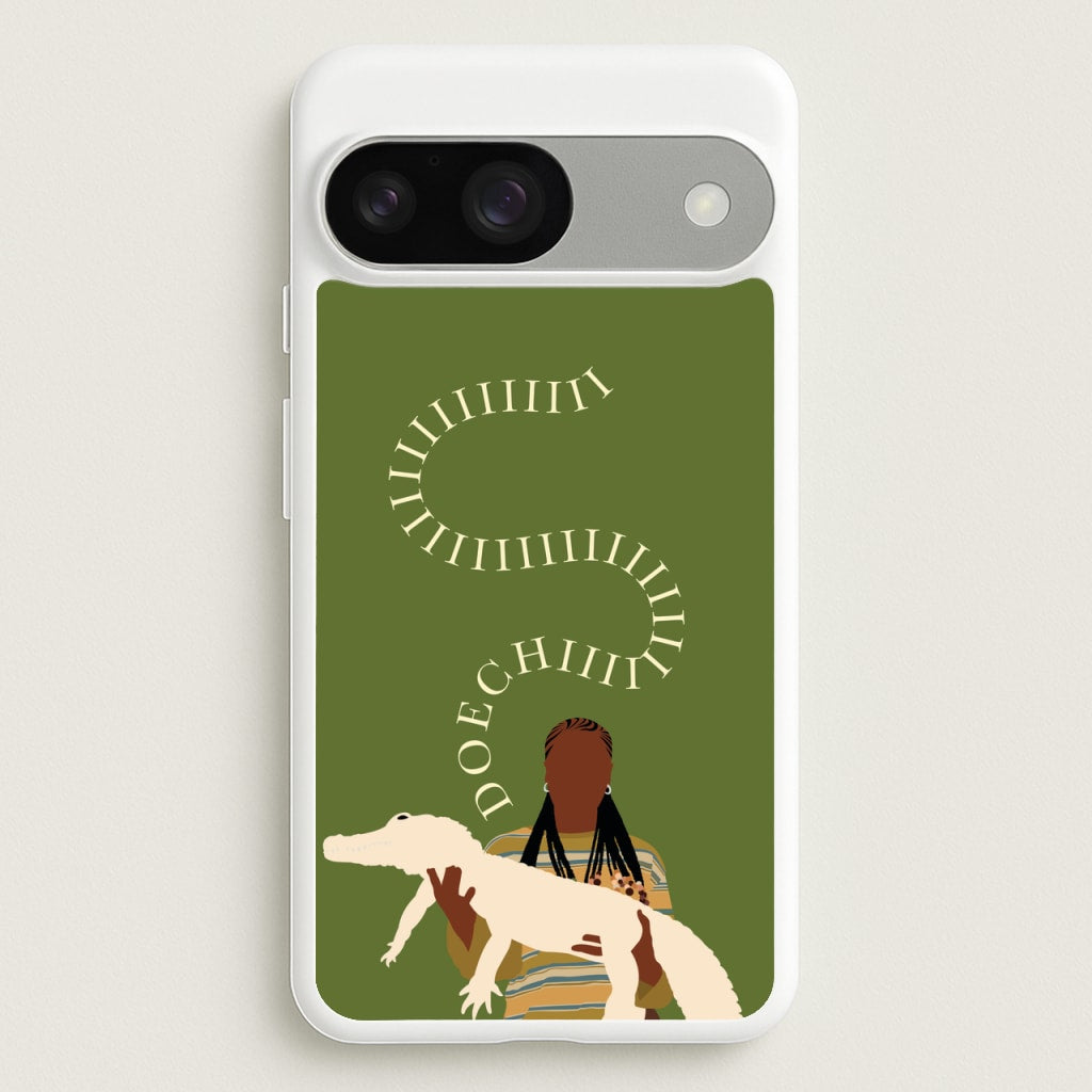Rapper Holding Alligator - Doechii Phone Case for Google Pixel 9 / 9 Pro
