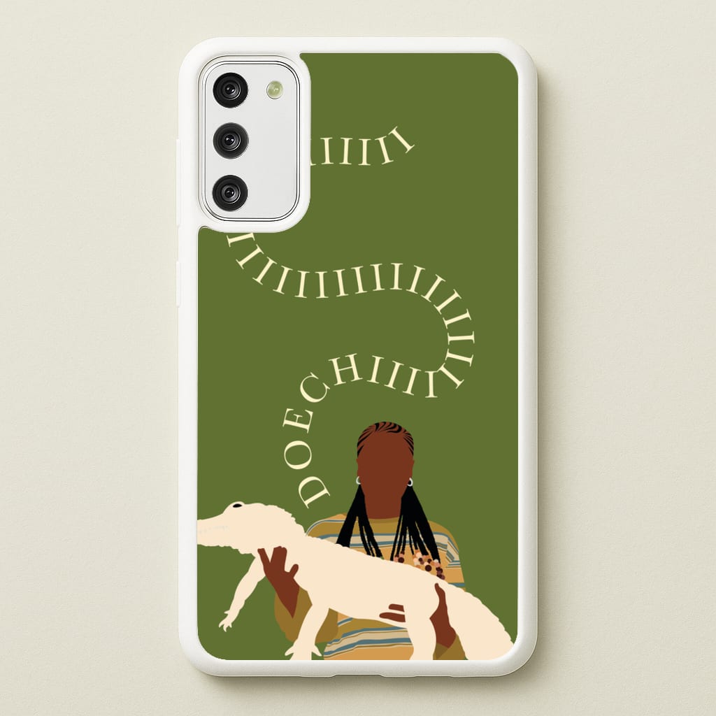 Rapper Holding Alligator - Doechii Phone Case for Galaxy A41