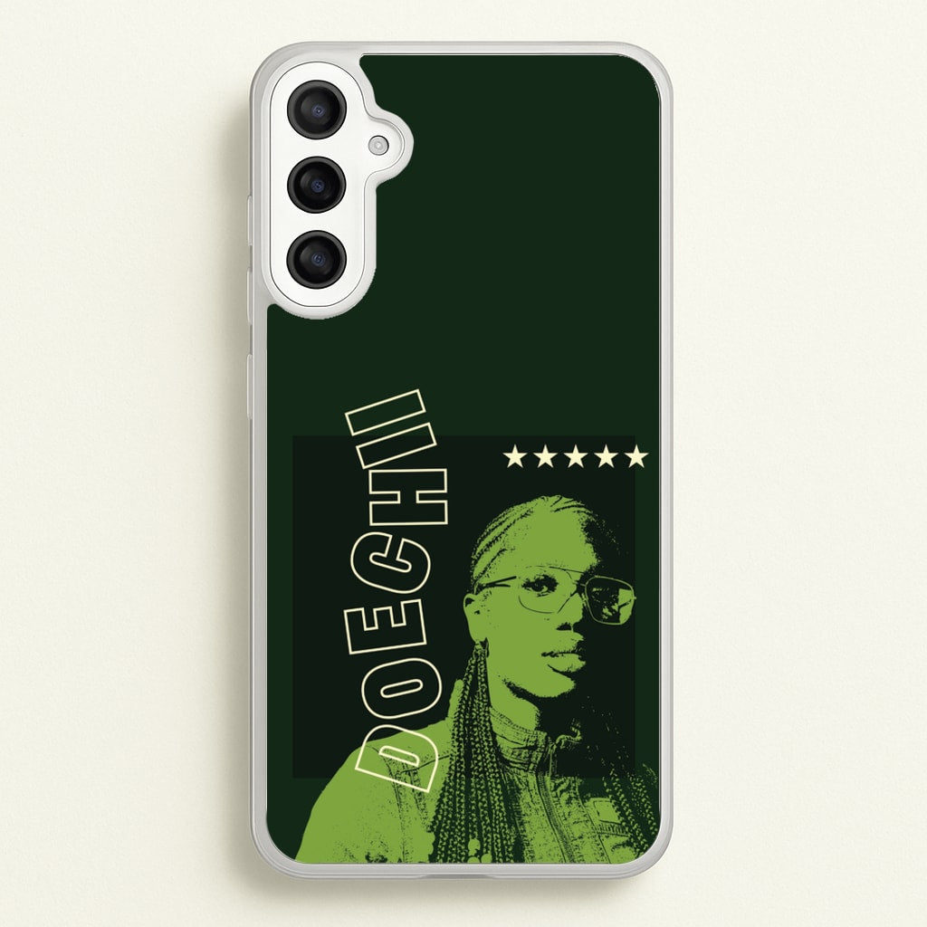 Rapper Collage - Doechii Phone Case for Galaxy A36