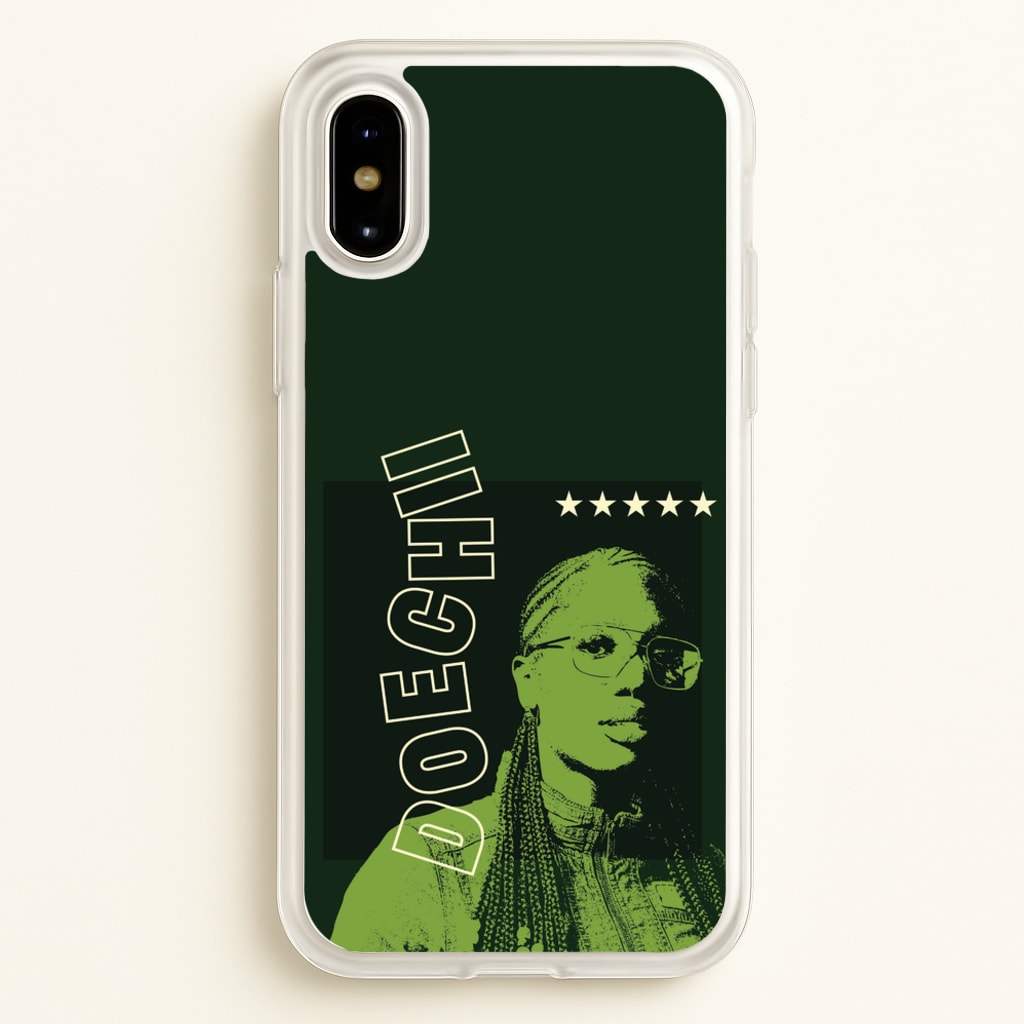 Rapper Collage - Doechii Phone Case for iPhone X / XS