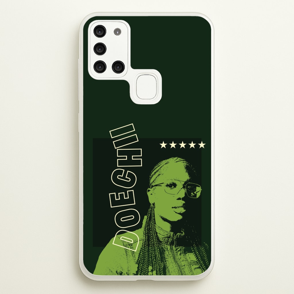Rapper Collage - Doechii Phone Case for Galaxy A21s