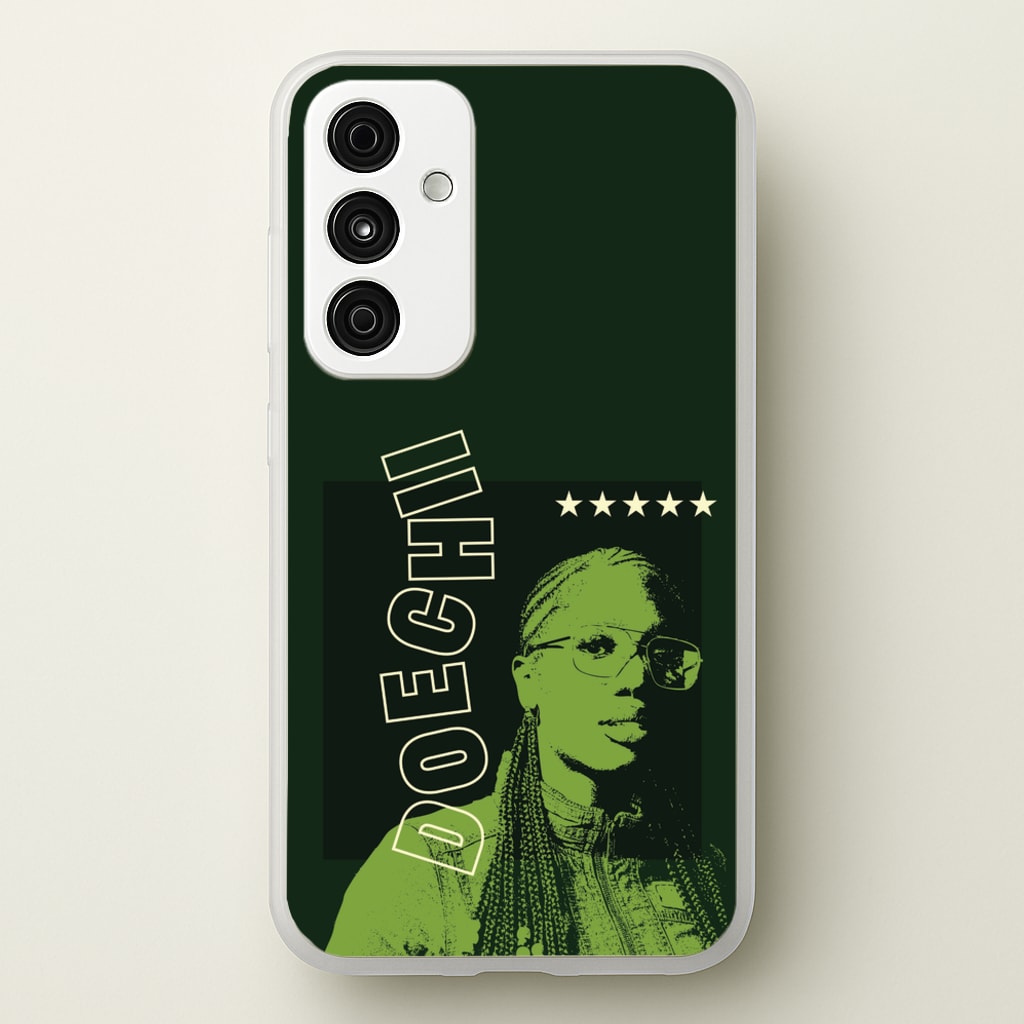 Rapper Collage - Doechii Phone Case for Galaxy A35