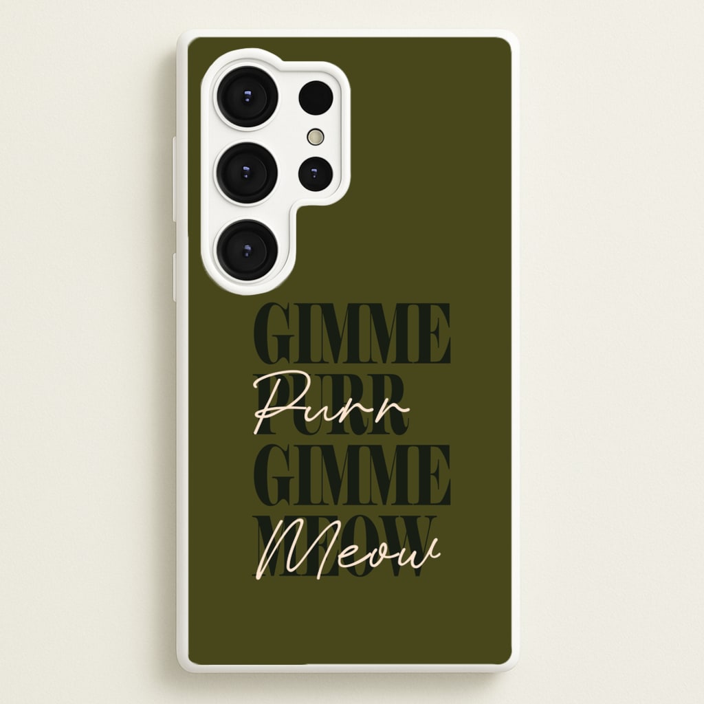 Gimme Purr, Gimme Meow - Doechii Phone Case for Galaxy S25 Ultra