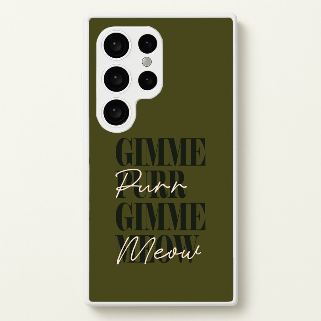 Gimme Purr, Gimme Meow - Doechii Phone Case for Galaxy S24 Ultra