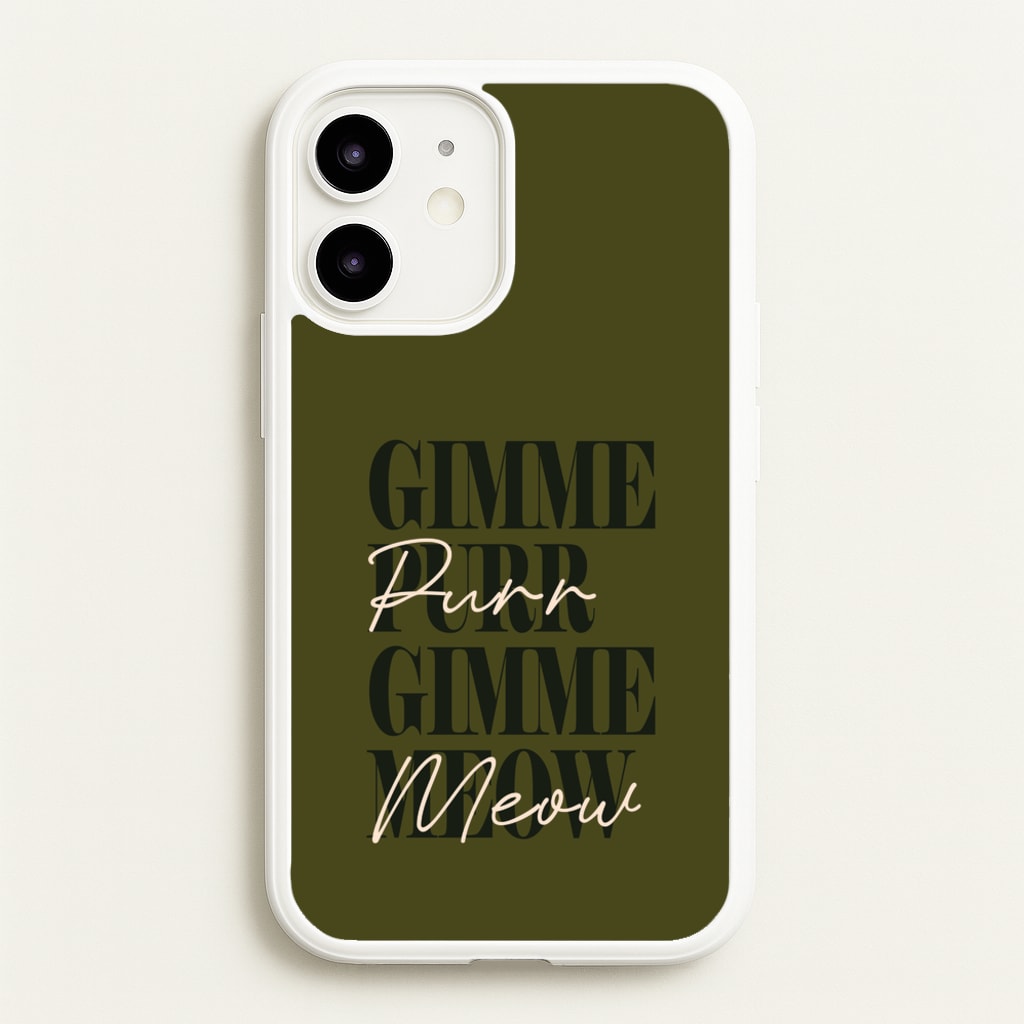 Gimme Purr, Gimme Meow - Doechii Phone Case for iPhone 12 / 12 Pro