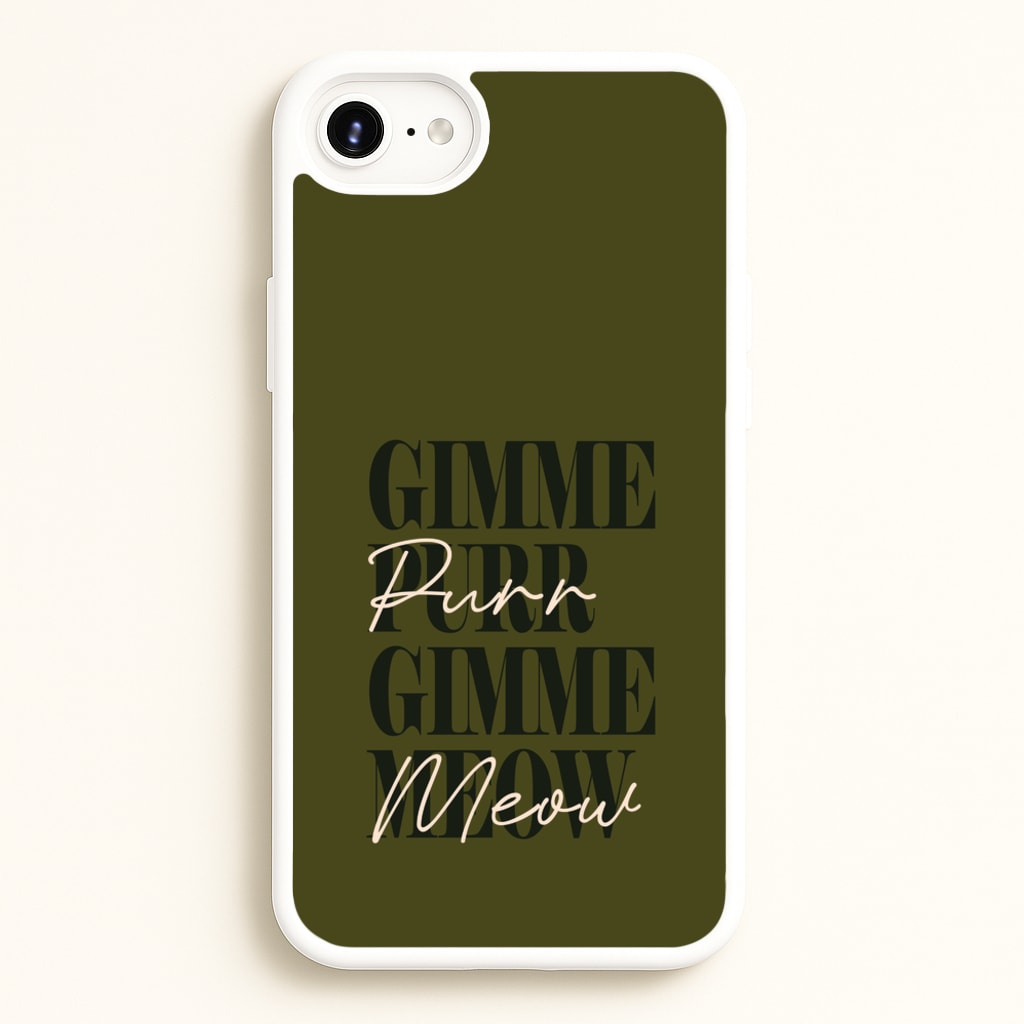 Gimme Purr, Gimme Meow - Doechii Phone Case for iPhone 6 / 7 / 8 / SE