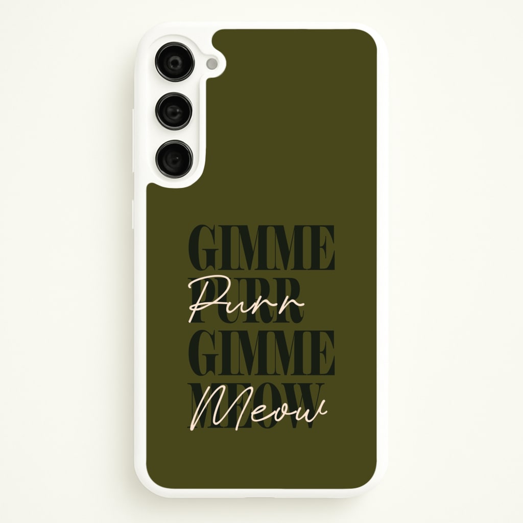 Gimme Purr, Gimme Meow - Doechii Phone Case for Galaxy S23 Plus