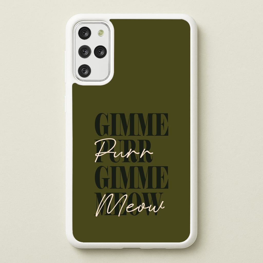 Gimme Purr, Gimme Meow - Doechii Phone Case for Galaxy S20 Plus