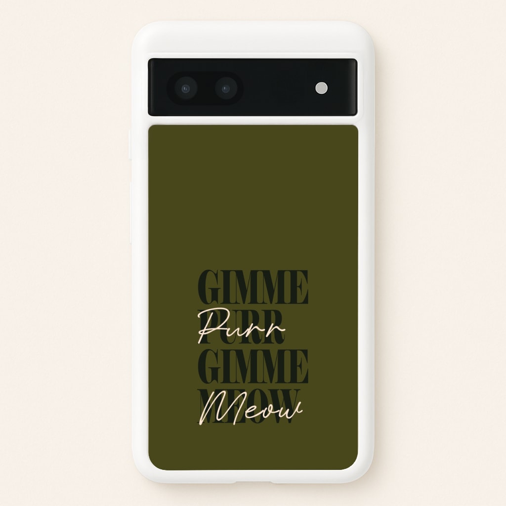 Gimme Purr, Gimme Meow - Doechii Phone Case for Google Pixel 7a
