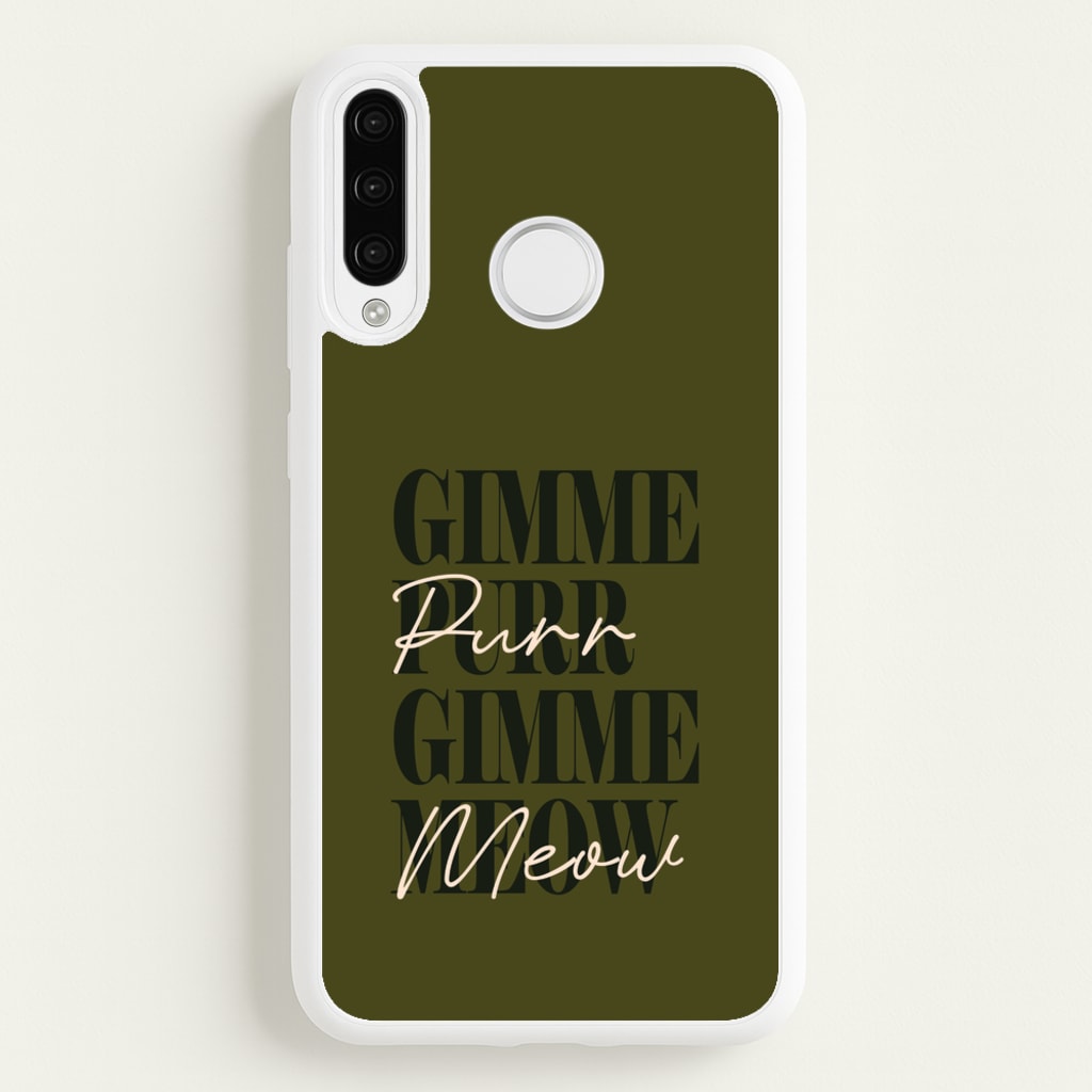 Gimme Purr, Gimme Meow - Doechii Phone Case for Huawei P30 Lite