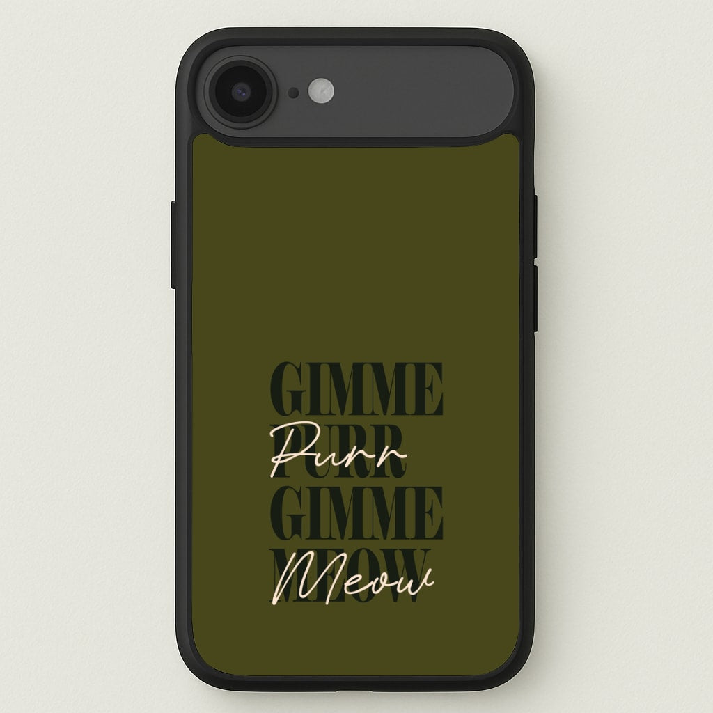 Gimme Purr, Gimme Meow Phone Case for iPhone 17 Air