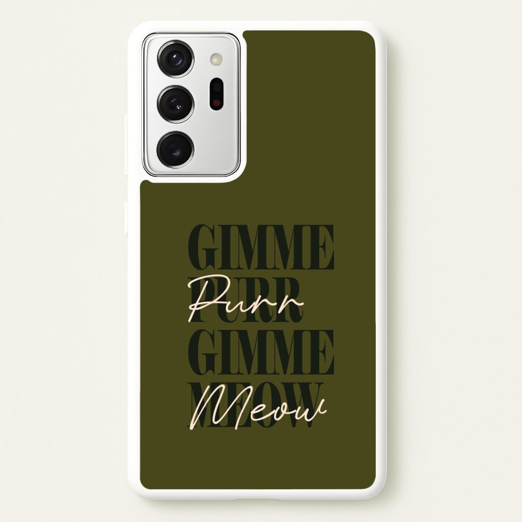 Gimme Purr, Gimme Meow - Doechii Phone Case for Galaxy Note 20 Ultra