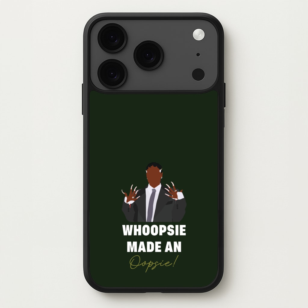 Whoopsie Made An Oopsie Phone Case for iPhone 17 Pro