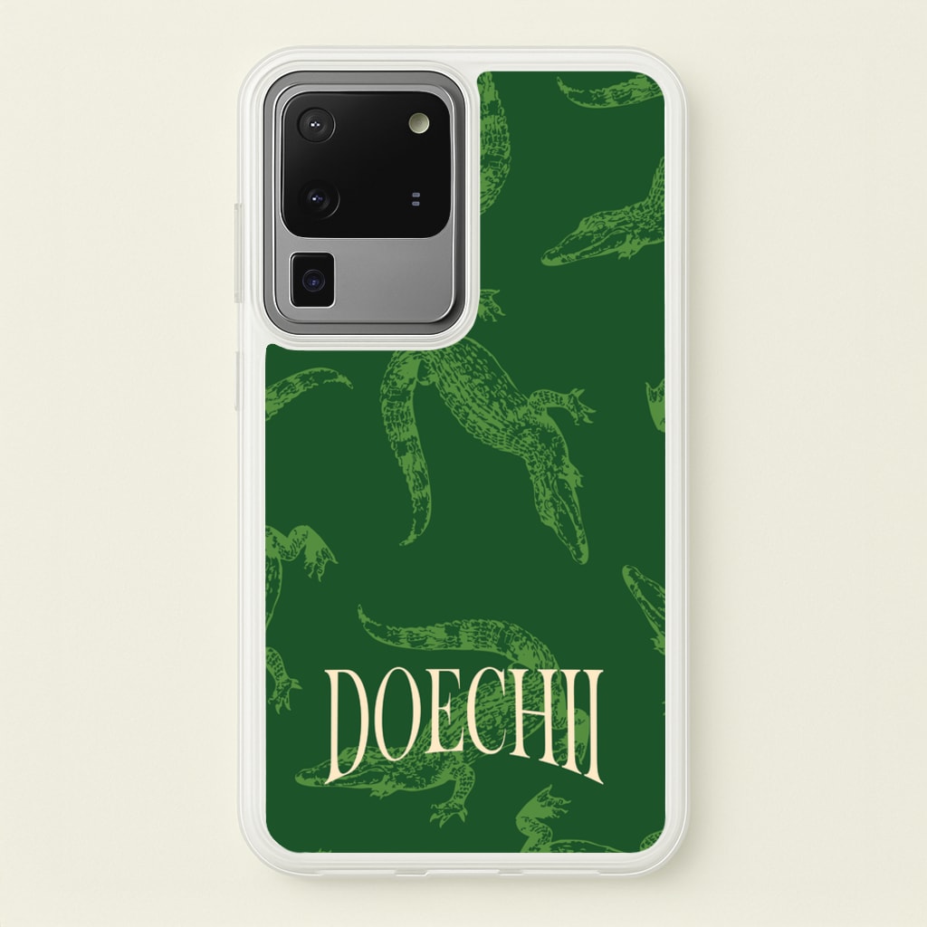 Alligator Pattern - Doechii Phone Case for Galaxy S20 Ultra
