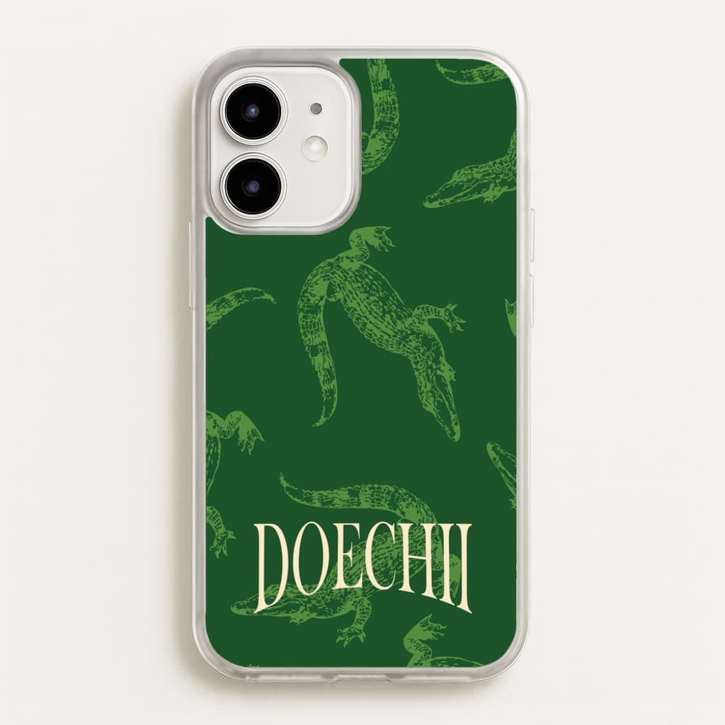 Alligator Pattern - Doechii Phone Case for iPhone 12 Mini