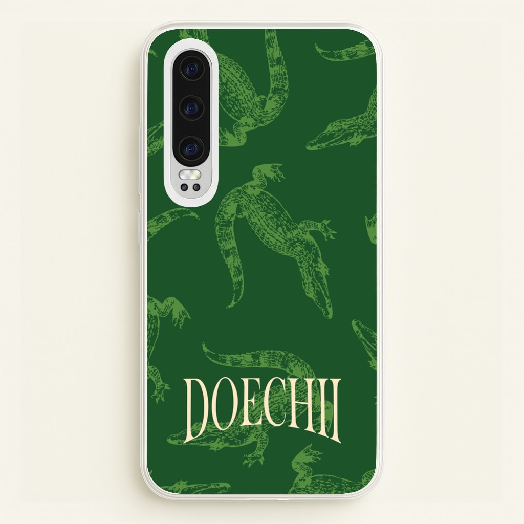 Alligator Pattern - Doechii Phone Case for Huawei P30