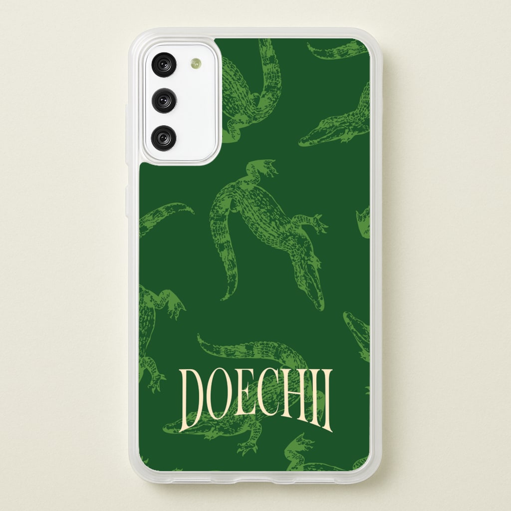 Alligator Pattern - Doechii Phone Case for Galaxy S20