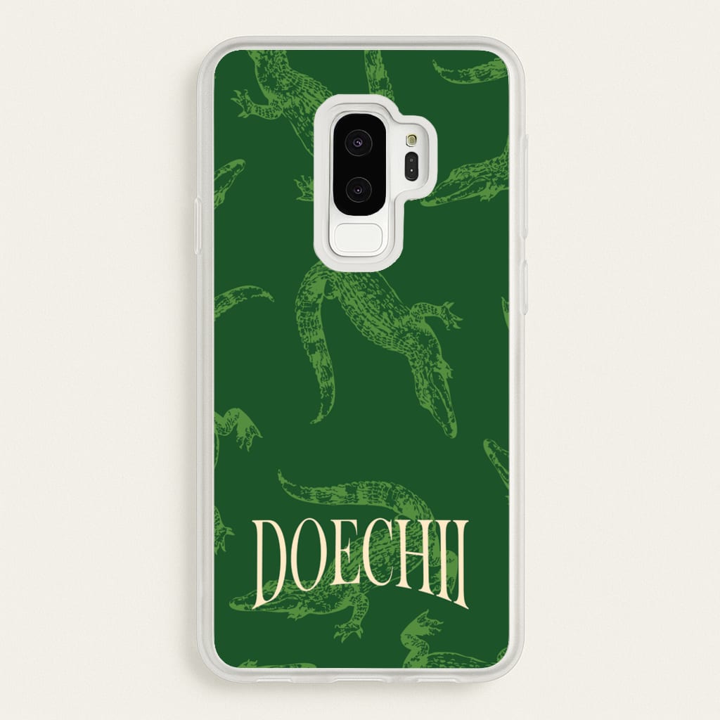 Alligator Pattern - Doechii Phone Case for Galaxy S9 Plus
