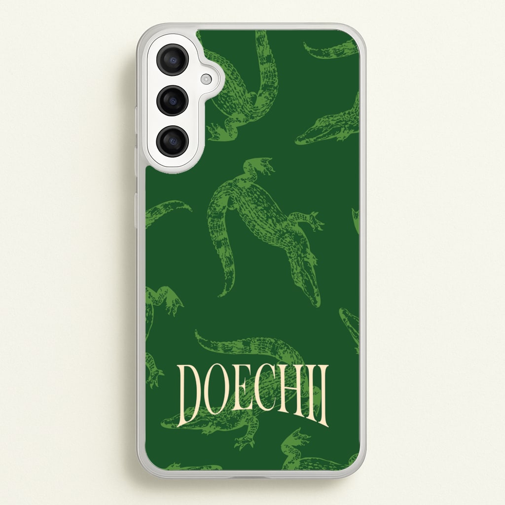Alligator Pattern - Doechii Phone Case for Galaxy A36