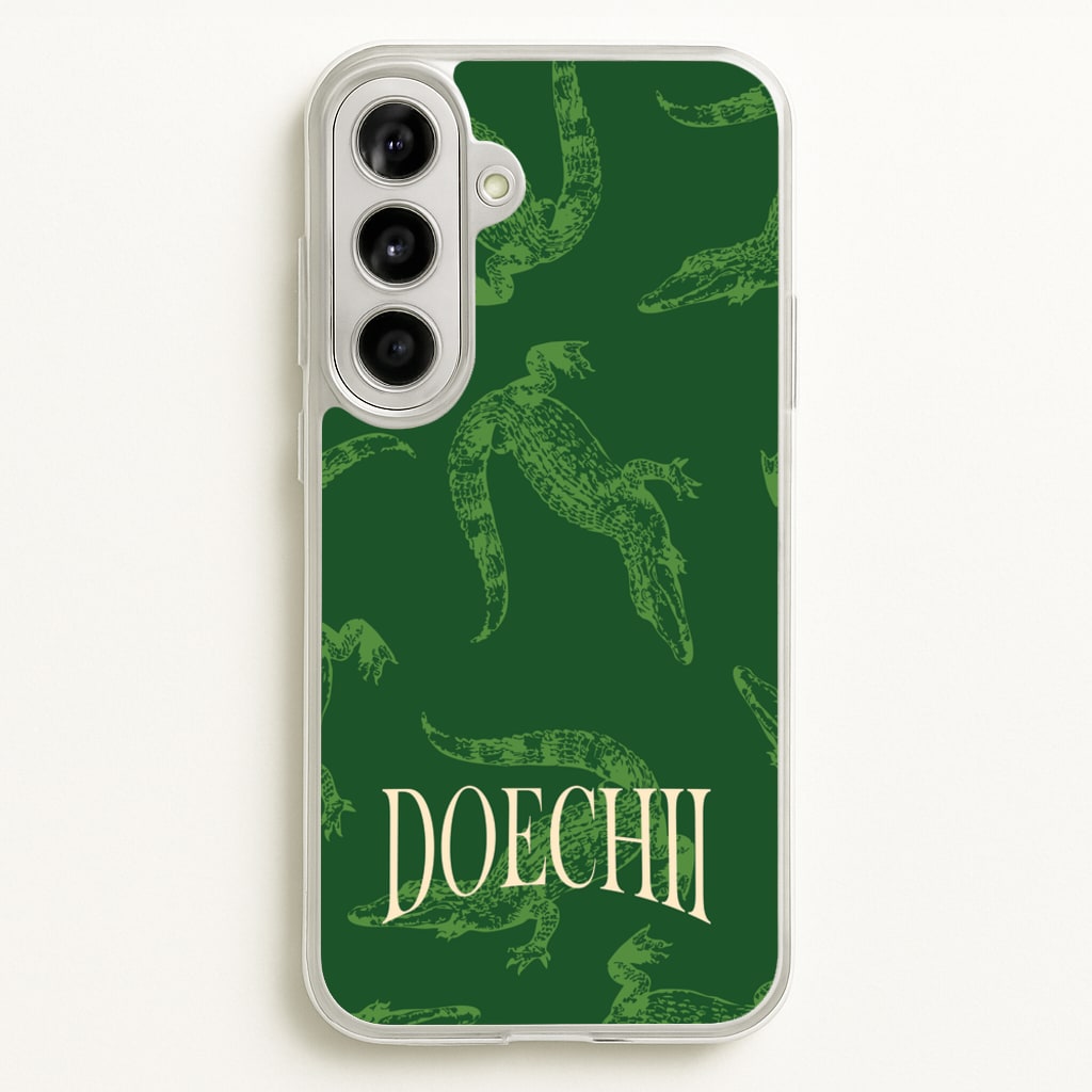 Alligator Pattern - Doechii Phone Case for Galaxy A56