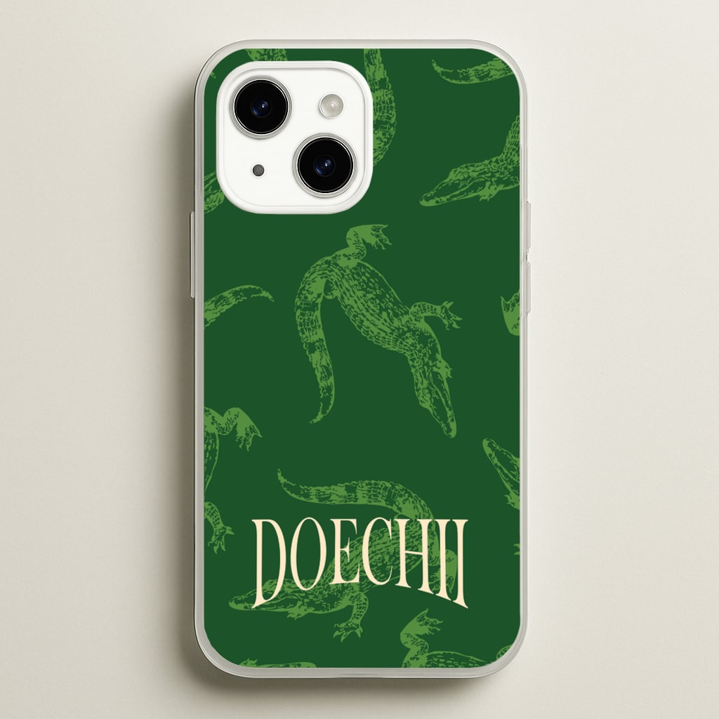 Alligator Pattern - Doechii Phone Case for iPhone 15 Plus
