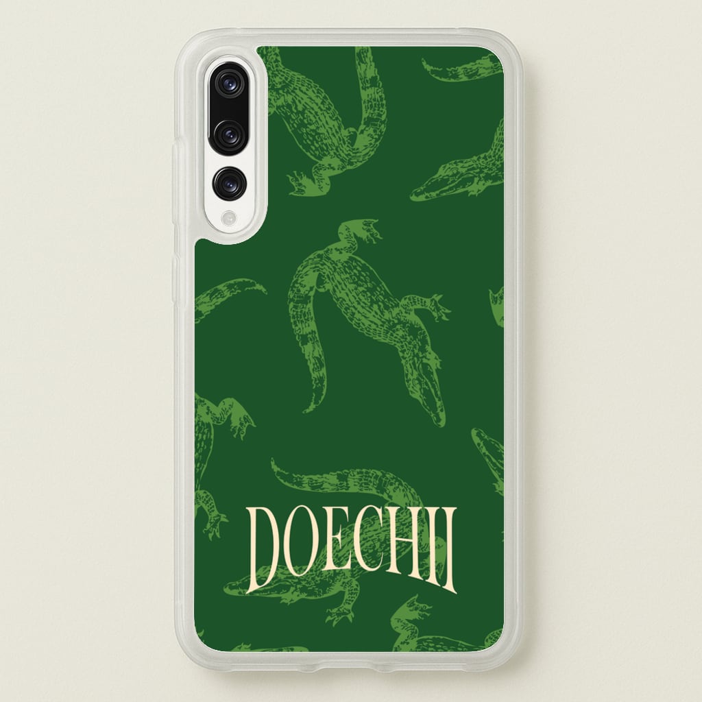 Alligator Pattern - Doechii Phone Case for Huawei P20 Pro