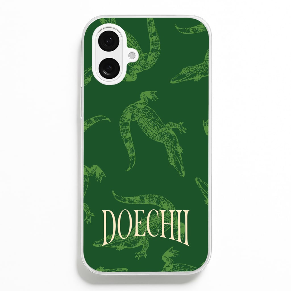 Alligator Pattern - Doechii Phone Case for iPhone 16 Plus