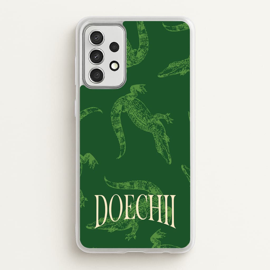 Alligator Pattern - Doechii Phone Case for Galaxy A52 / A52s