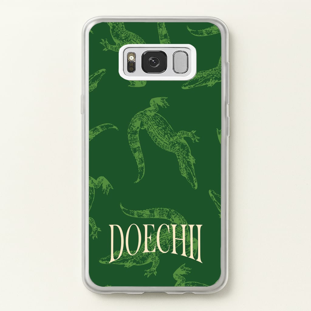 Alligator Pattern - Doechii Phone Case for Galaxy S8 Plus