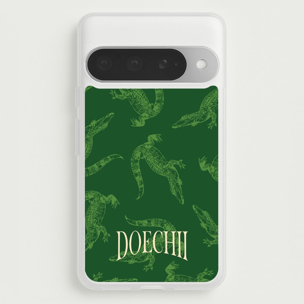 Alligator Pattern Phone Case for Google Pixel 10 Pro XL