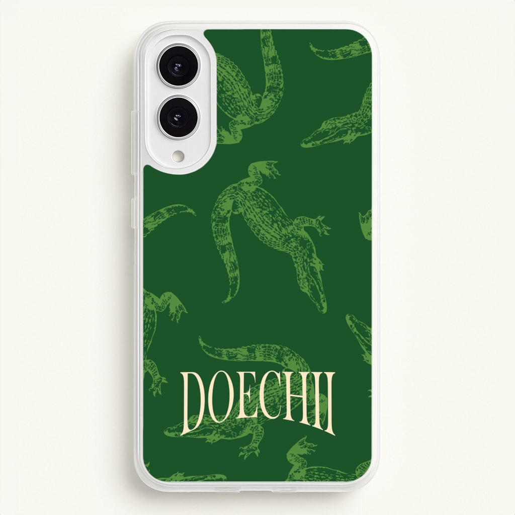 Alligator Pattern - Doechii Phone Case for Galaxy S25 Edge