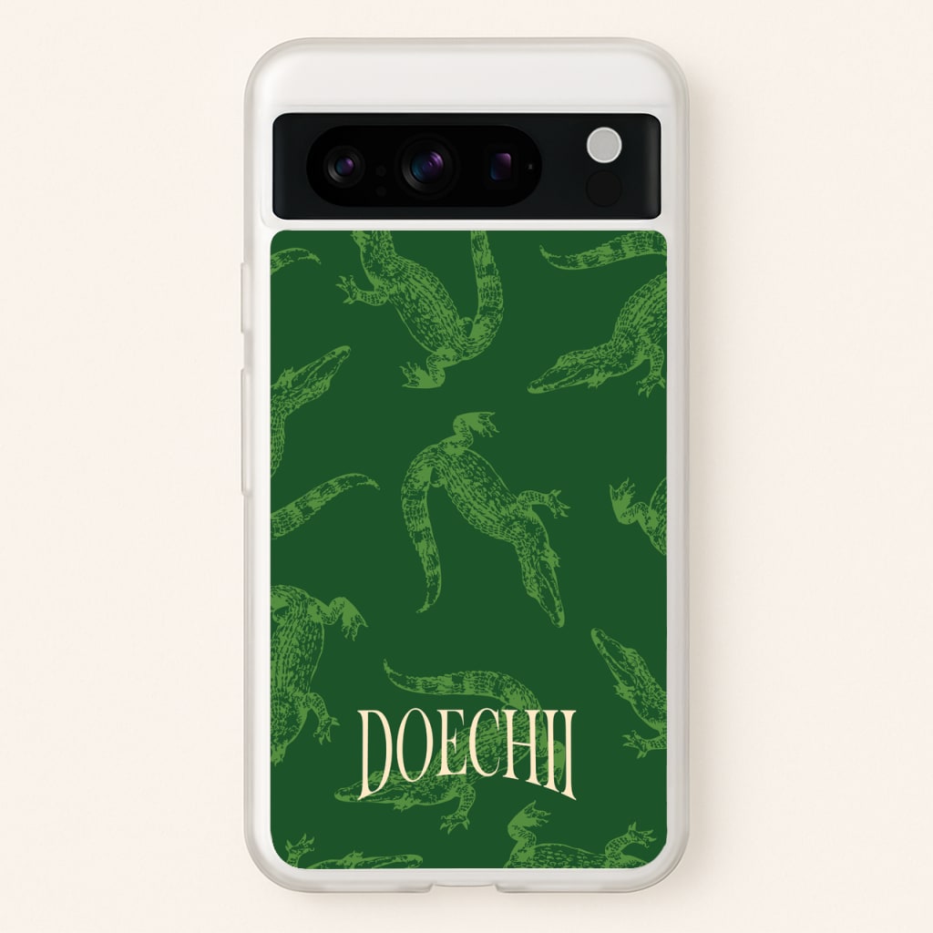 Alligator Pattern - Doechii Phone Case for Google Pixel 8 Pro