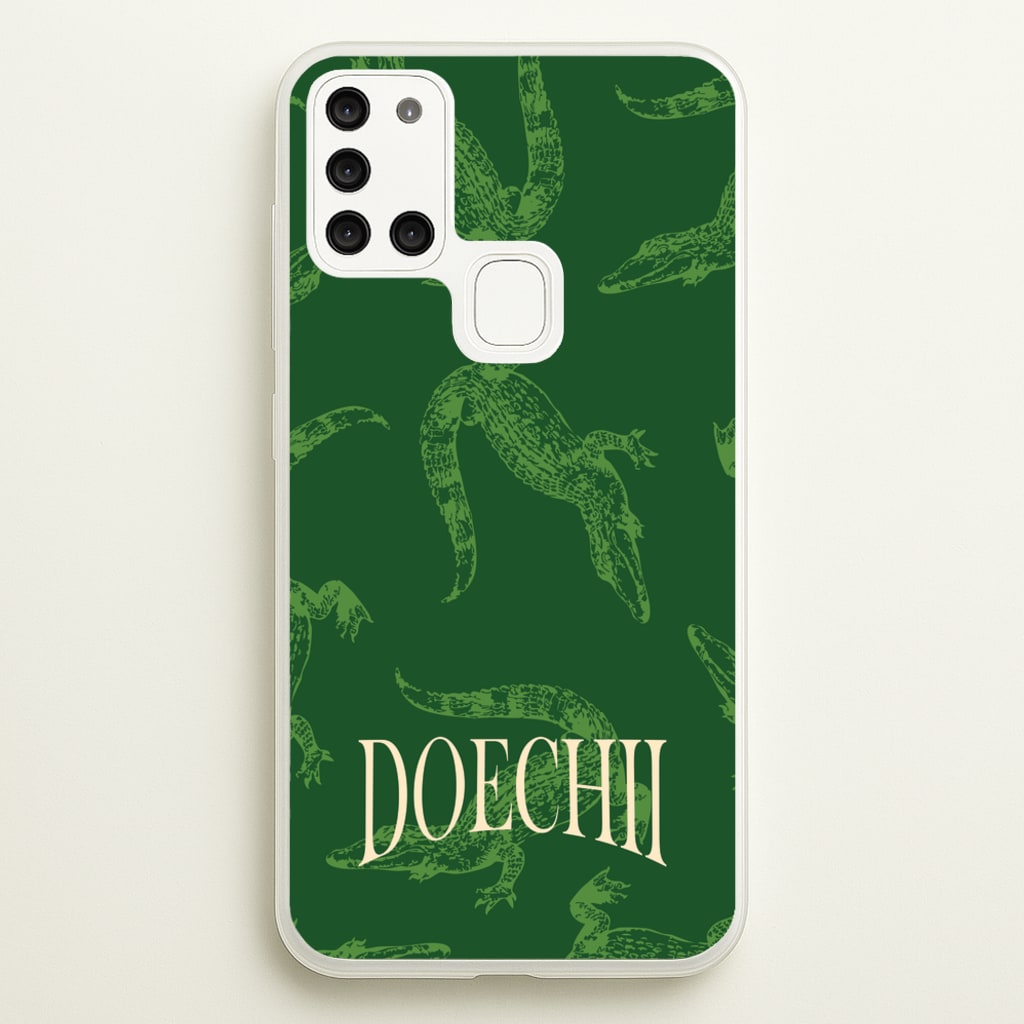 Alligator Pattern - Doechii Phone Case for Galaxy A21s