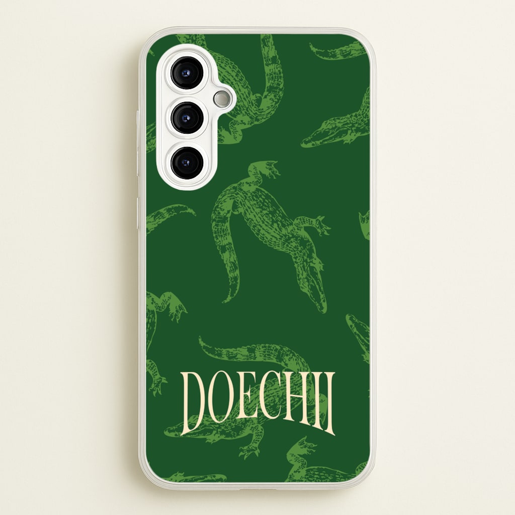 Alligator Pattern - Doechii Phone Case for Galaxy A54