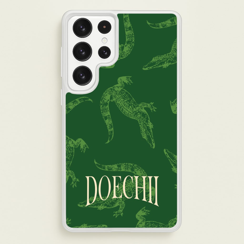 Alligator Pattern - Doechii Phone Case for Galaxy S23 Ultra
